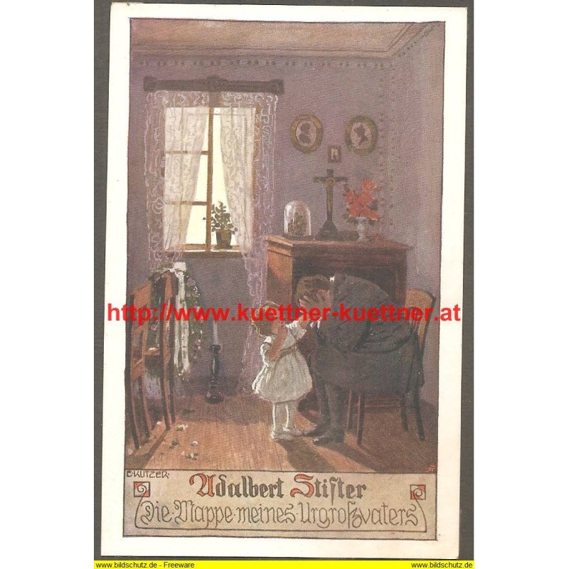 AK - Adalbert Stifter - Nr. 23 - Die Mappe meines Urgroßvaters - E. Kutzer AK - Adalbert Stifter - Nr. 23 - Die Mappe meines Urgroßvaters - E. Kutzer