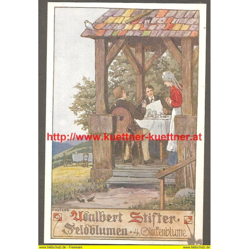 AK - Adalbert Stifter - Nr. 24 - Feldblumen - E. Kutzer AK - Adalbert Stifter - Nr. 24 - Feldblumen - E. Kutzer