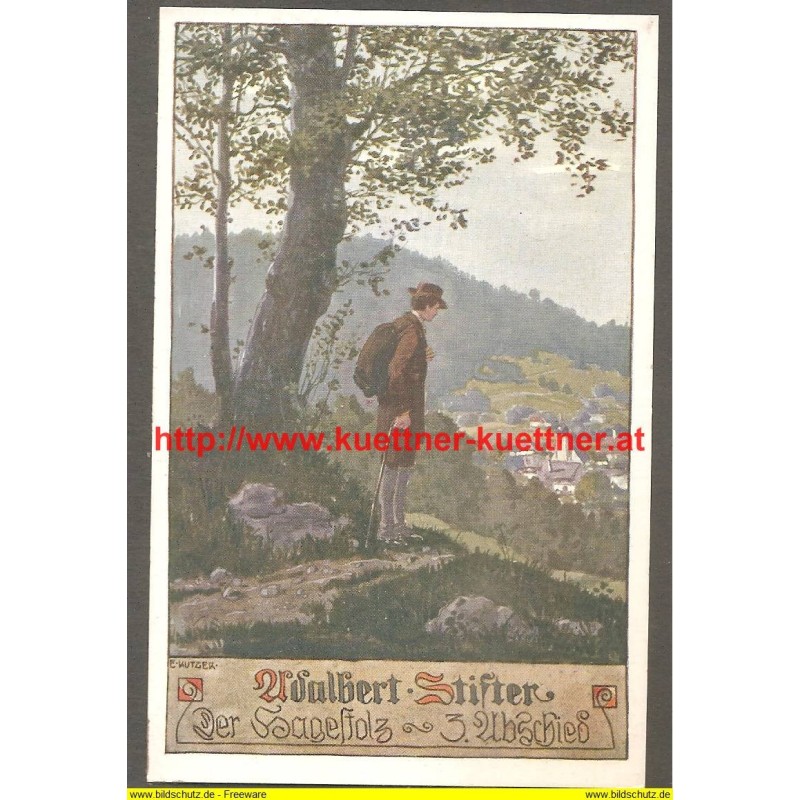 AK - Adalbert Stifter - Nr. 26 - Der Hagestolz - E. Kutzer AK - Adalbert Stifter - Nr. 26 - Der Hagestolz - E. Kutzer