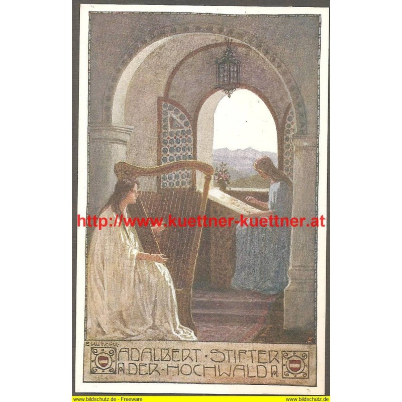 AK - Adalbert Stifter - Nr. 28 - Der Hochwald - E. Kutzer AK - Adalbert Stifter - Nr. 28 - Der Hochwald - E. Kutzer