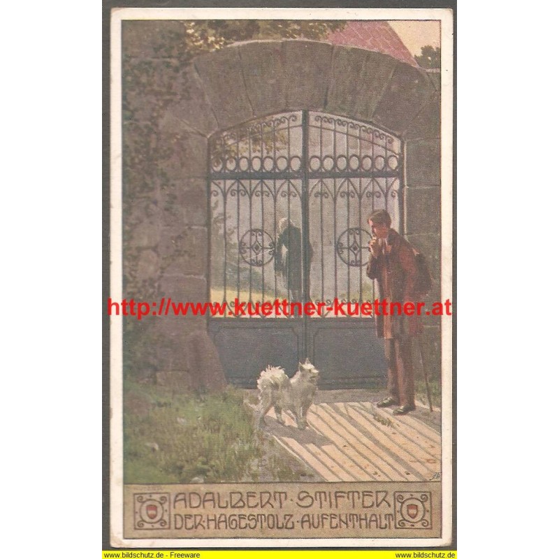 AK - Adalbert Stifter - Nr. 110 - Der Hagestolz - E. Kutzer AK - Adalbert Stifter - Nr. 110 - Der Hagestolz - E. Kutzer