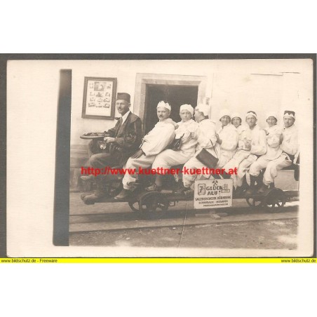 AK - Foto - Glück Auf - Salzbergwerk Dürnberg - Hallein - 1923