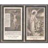 Sterbebildchen / death card WW1 - A. Teuschl - Fähnrich (1914)