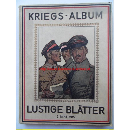 Kriegsalbum - Lustige Blaetter - 3. Band 1915