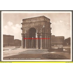AK - Genova - Monumento ai Caduti nella Grande Guerra - 1938