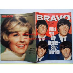 BRAVO - 12 / 1966 mit Starschnitt Die Beatles
