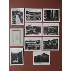 Bilderheftchen Oberhof - 9 Echte Fotografien für Sammelalbum (TH) 