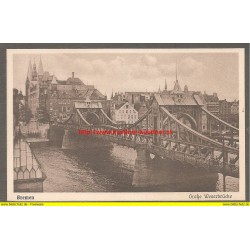 AK - Bremen - Große Weserbrücke (HB) 