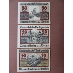 Kassenschein der Marktgemeinde Weißenkirchen - Wachau