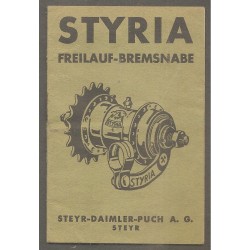 Styria Freilauf-Bremsnabe - Steyr Damler Puch 