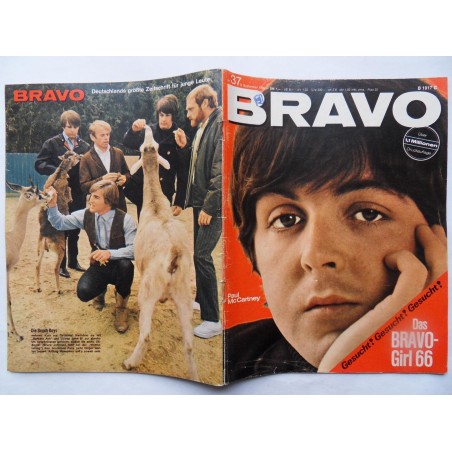 BRAVO - 37 / 1966 mit Starschnitt Roy Black