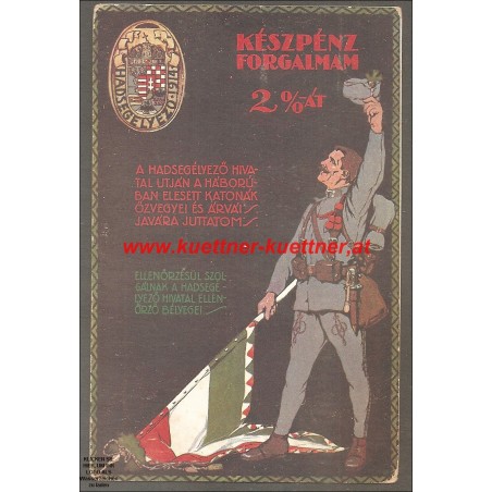 AK - Hadsegélyező 1914 - Ungarn Witwen und Waisenfond
