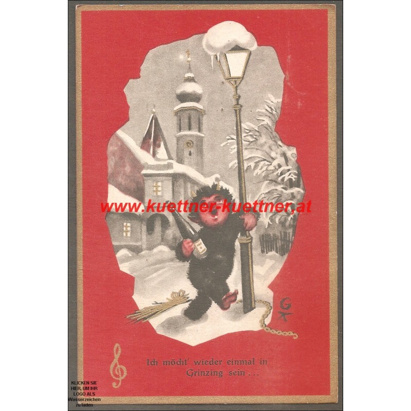 AK - Ich möcht wieder einmal in Grinzing sein (1414)