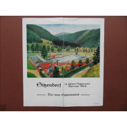 Prospekt Sitzendorf - Schwarzatal - Schwimmbad