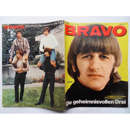 BRAVO - 42 / 1966 mit Starschnitt Roy Black