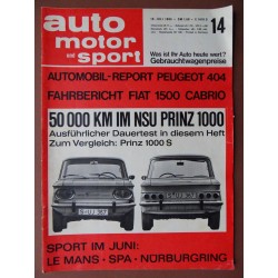 auto motor und sport 11. Jg. / Nr. 14 / 10.07.1965