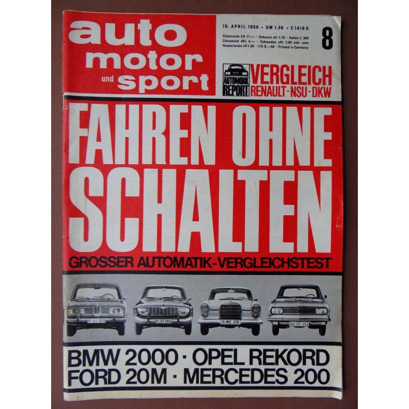 auto motor und sport 12. Jg. / Nr. 08 / 18.04.1966