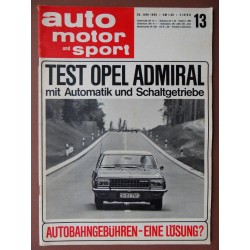 auto motor und sport 12. Jg. / Nr. 13 / 25.06.1966