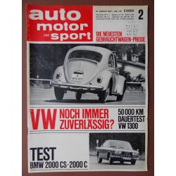 auto motor und sport 13. Jg. / Nr. 02 / 21.01.1967