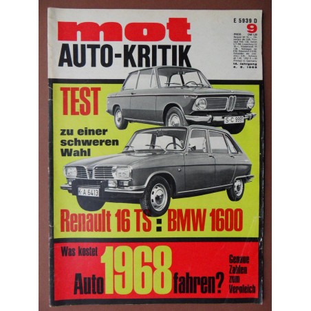 mot auto-kritik 14. Jg. / Nr. 9 / 4.05.1968