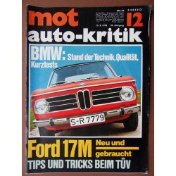 mot auto-kritik 16. Jg. / Nr. 12 / 13.06.1970