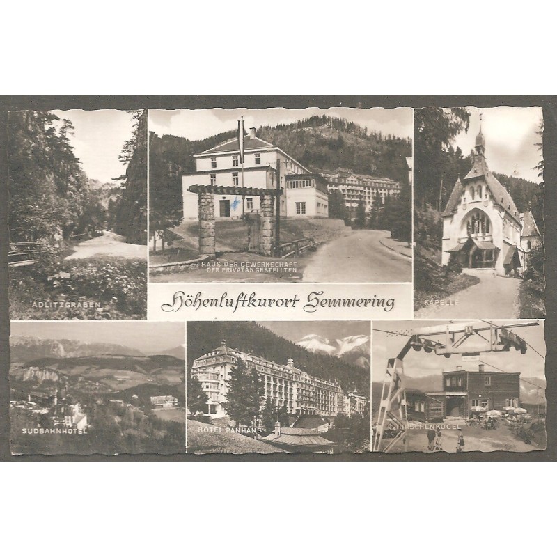 AK - Höhenluftkurort Semmering - Haus der Gewerkschaft