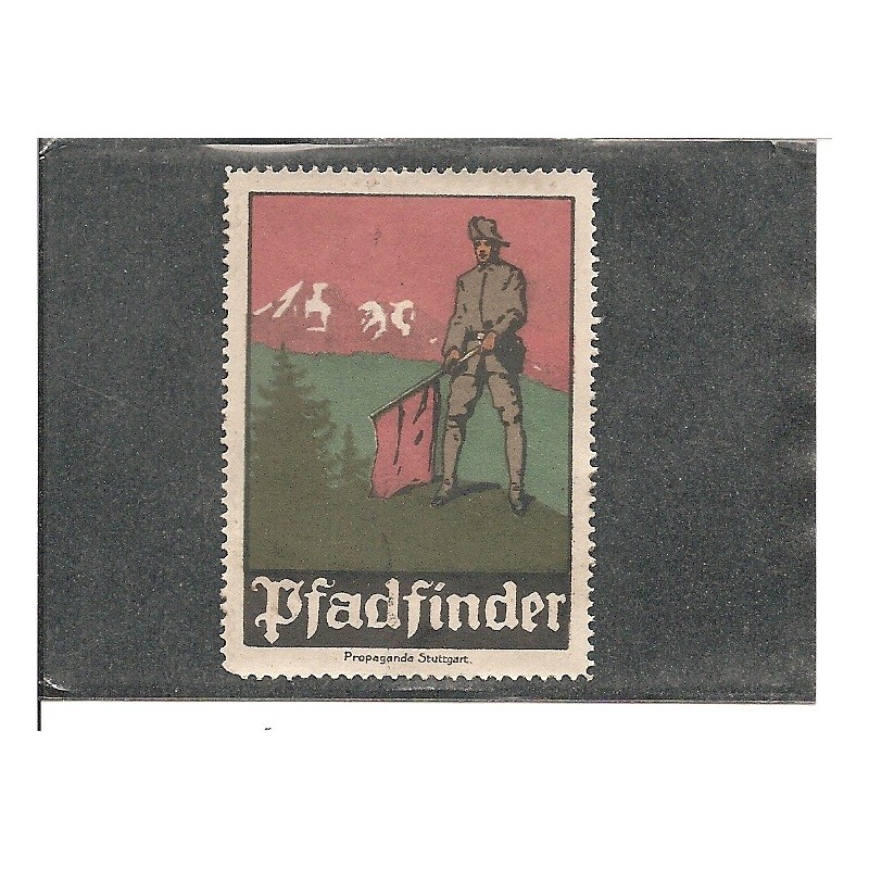 Werbemarke / Reklamemarke - PFADFINDER Propaganda Stuttgart Werbemarke / Reklamemarke - PFADFINDER Propaganda Stuttgart