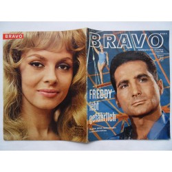 BRAVO - Nr. 8 / 1965 mit Starschnitt Lex Barker