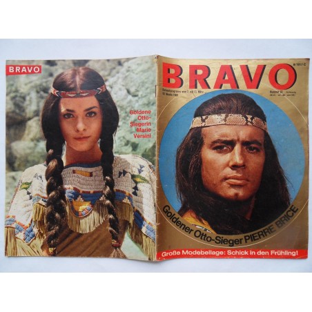 BRAVO - Nr. 10 / 1965 mit Starschnitt Lex Barker