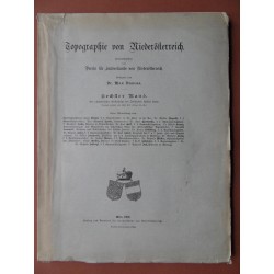 Topographie von Niederösterreich - sechster Band (1906)