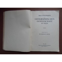 Mitteilungen der Geographischen Gesellschaft in Wien Band 82, Nr. 9-12(1939)