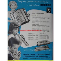 Werbung - Stelzhammer - Beliebte Hohner-Modelle (1961)