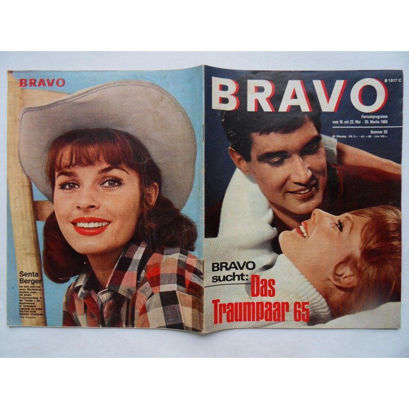 BRAVO - Nr. 20 / 1965 mit Starschnitt Cliff Richard1