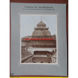 Foto - Exkursion der Spezialfachschule  17. Dezember 1911 (34,5cm x 27cm) 