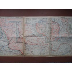 Kriegskarte sämtl. Kriegsschauplätze mit Chronik Nr. 134 (1917)