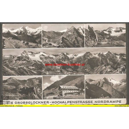 AK - Die Grossglockner-Hochalpenstrasse, Nordrampe
