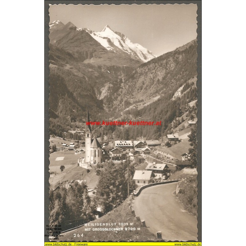 AK - Heiligenblut mit Großglockner - 1962 AK - Heiligenblut mit Großglockner - 1962