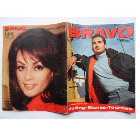 BRAVO - Nr. 41, 1965 mit Starschnitt Marie Versini