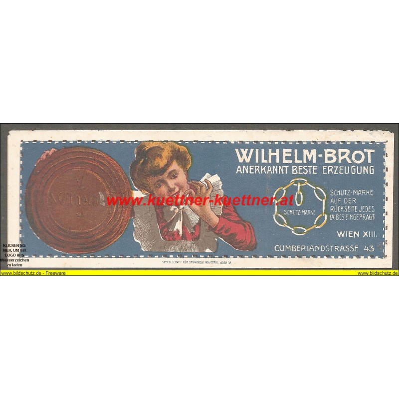 Werbung - Wilhelm Brot (Wien) Werbung - Wilhelm Brot (Wien)