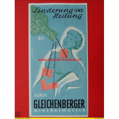 Werbung - Gleichenberger Mineralwasser