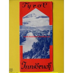 Prospekt Tyrol - Innsbruck - 30er Jahre
