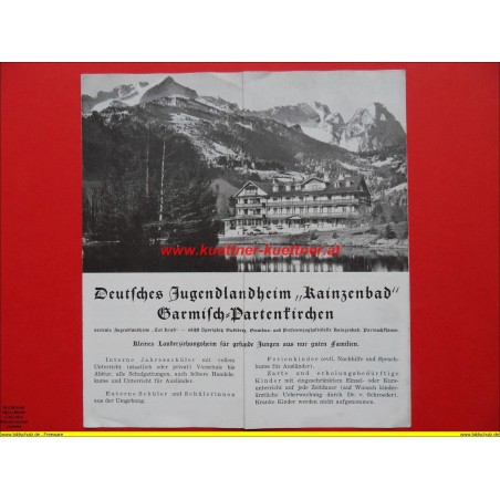 Prospekt Jugendlandheim Garmisch-Partenkirchen (BY)