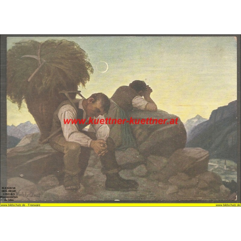 AK - Thomas Walch - Imst - Abendläuten AK - Thomas Walch - Imst - Abendläuten