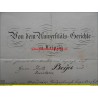 Von dem Universität-Gerichte zu Leipzig - Pharmacie (1888)