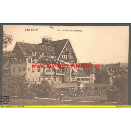 AK - Bad Elster - Dr. Köhler´s Sanatorium