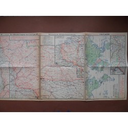 Kriegskarte sämtl. Kriegsschauplätze mit Chronik Nr. 140 (1917)