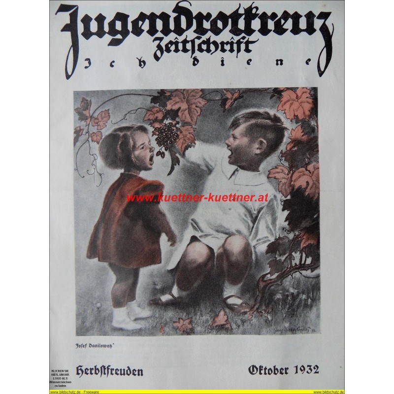 Jugendrotkreuz Zeitschrift - Oktober 1932 Jugendrotkreuz Zeitschrift - Oktober 1932