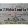 Ankündigungszettel - königl. sächs. Theater in Olmutz (1847)
