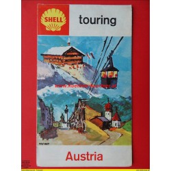 Shell Touring Karte Oesterreich (1965)