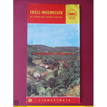 Shell - Wegweiser 9 Schwarzwald